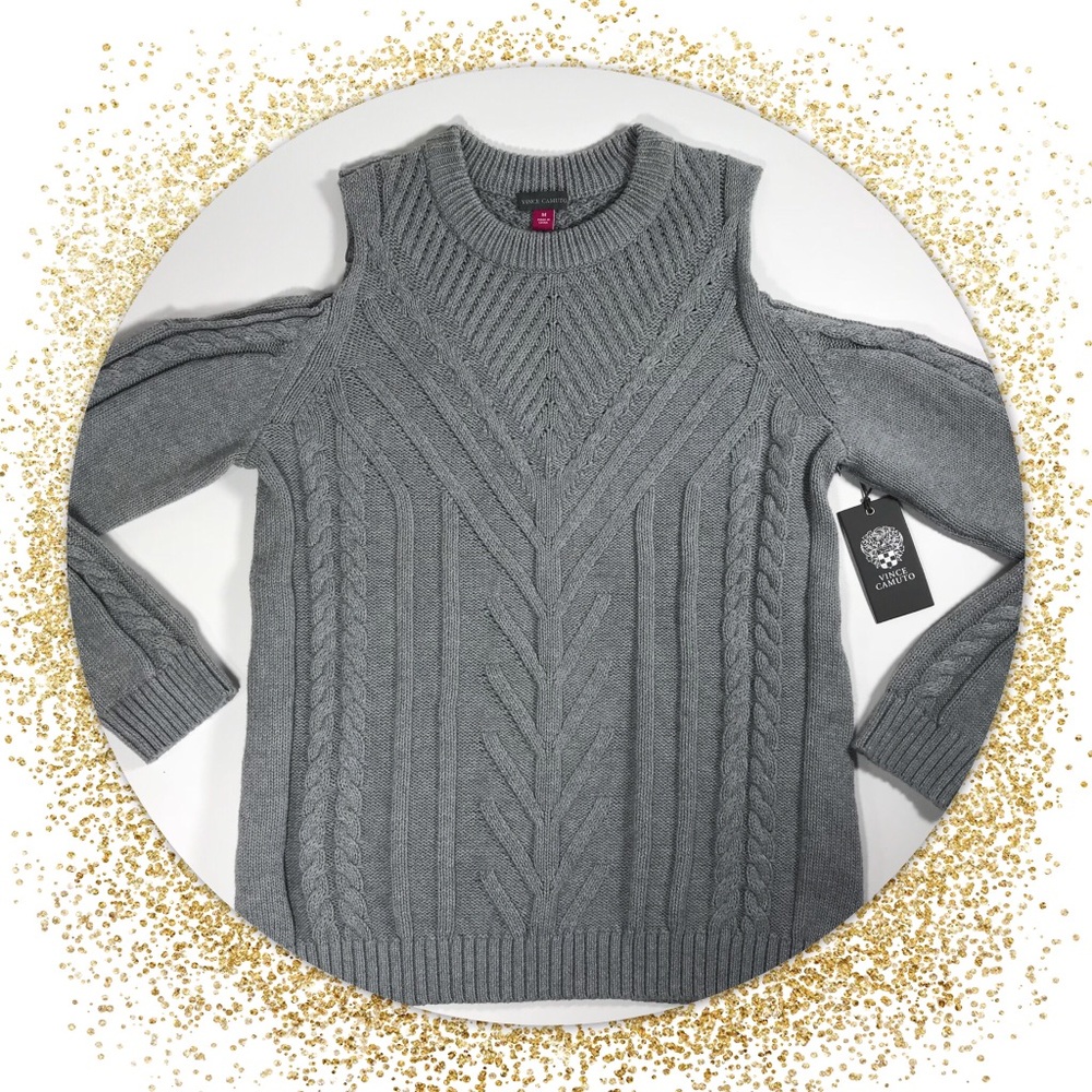 [Vince Camuto] Cable Knit Sweater Medium